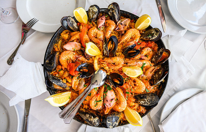 Best Spanish food near me: Paella