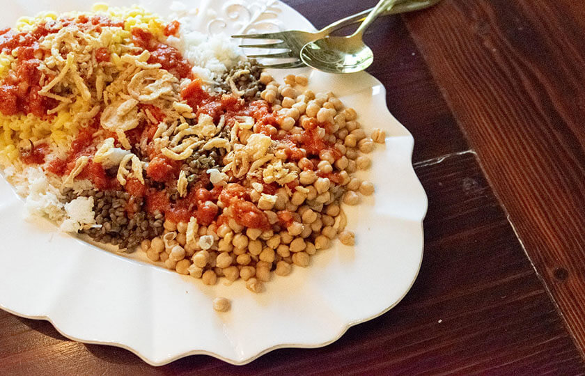 Koshari: african food culture