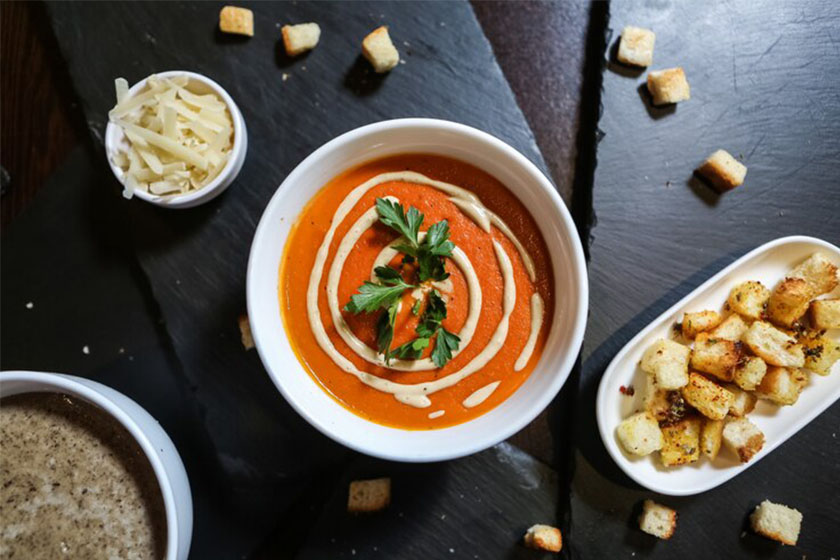 What do you think is grilled cheese and tomato soup healthy?