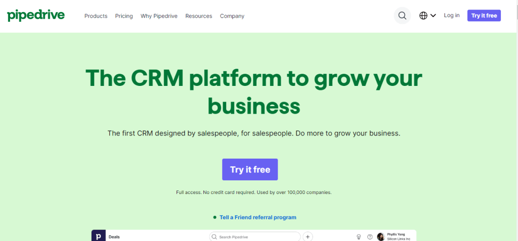 pipedrive CRM